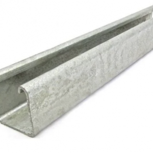 Riel 42x42x3mts galvanizado